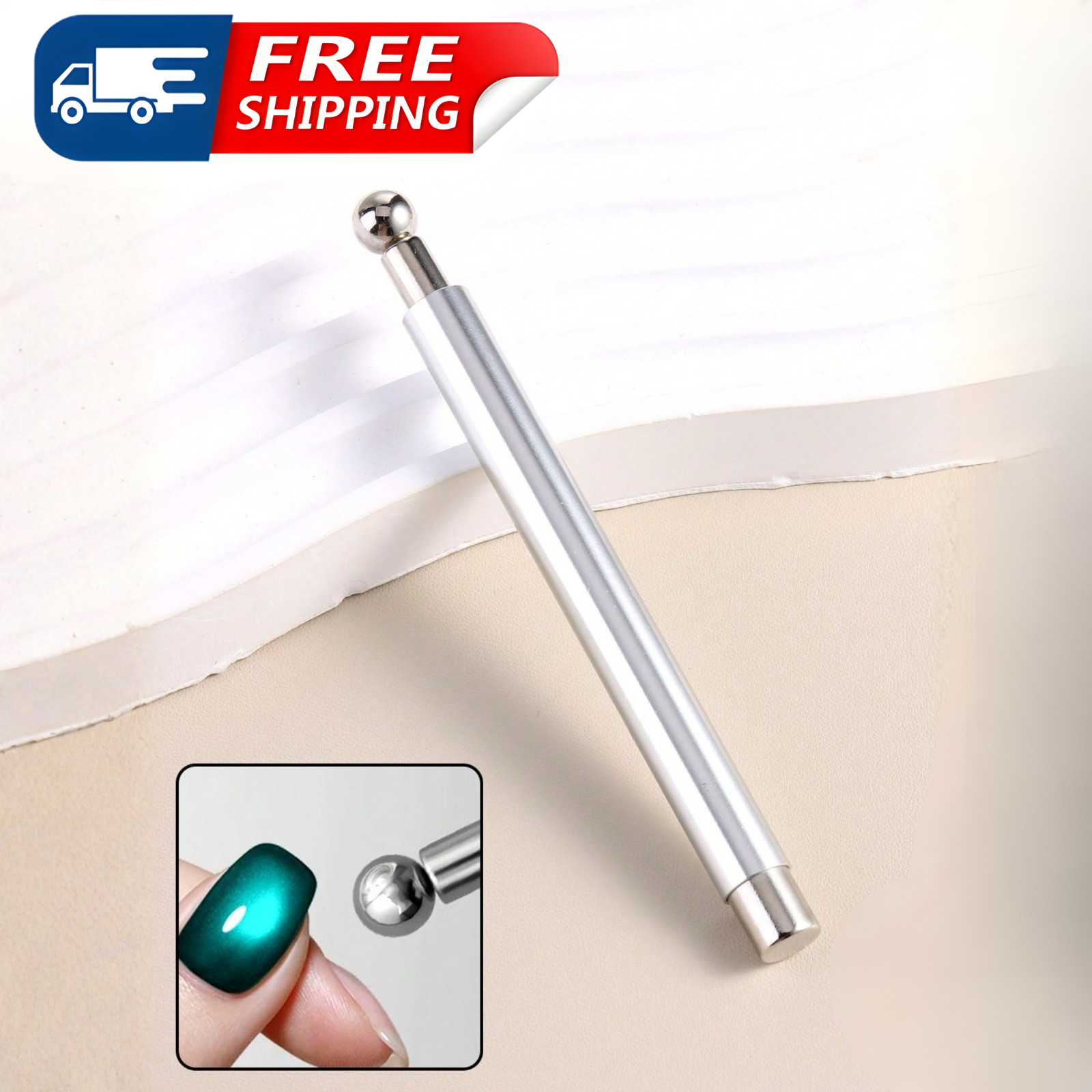 2in1 Nail Magnetic Stick Cat Eye Magnetic Nail Art Tool For Gel Nail Art Design