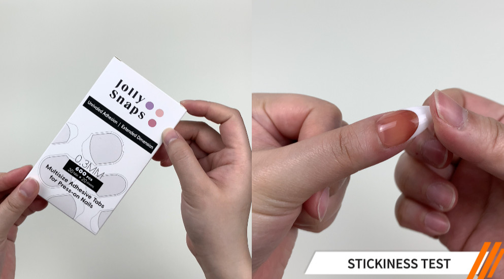 Adhesive Tabs for Press On Nails, Strong Hold & Non-Damaging Temporary Wear