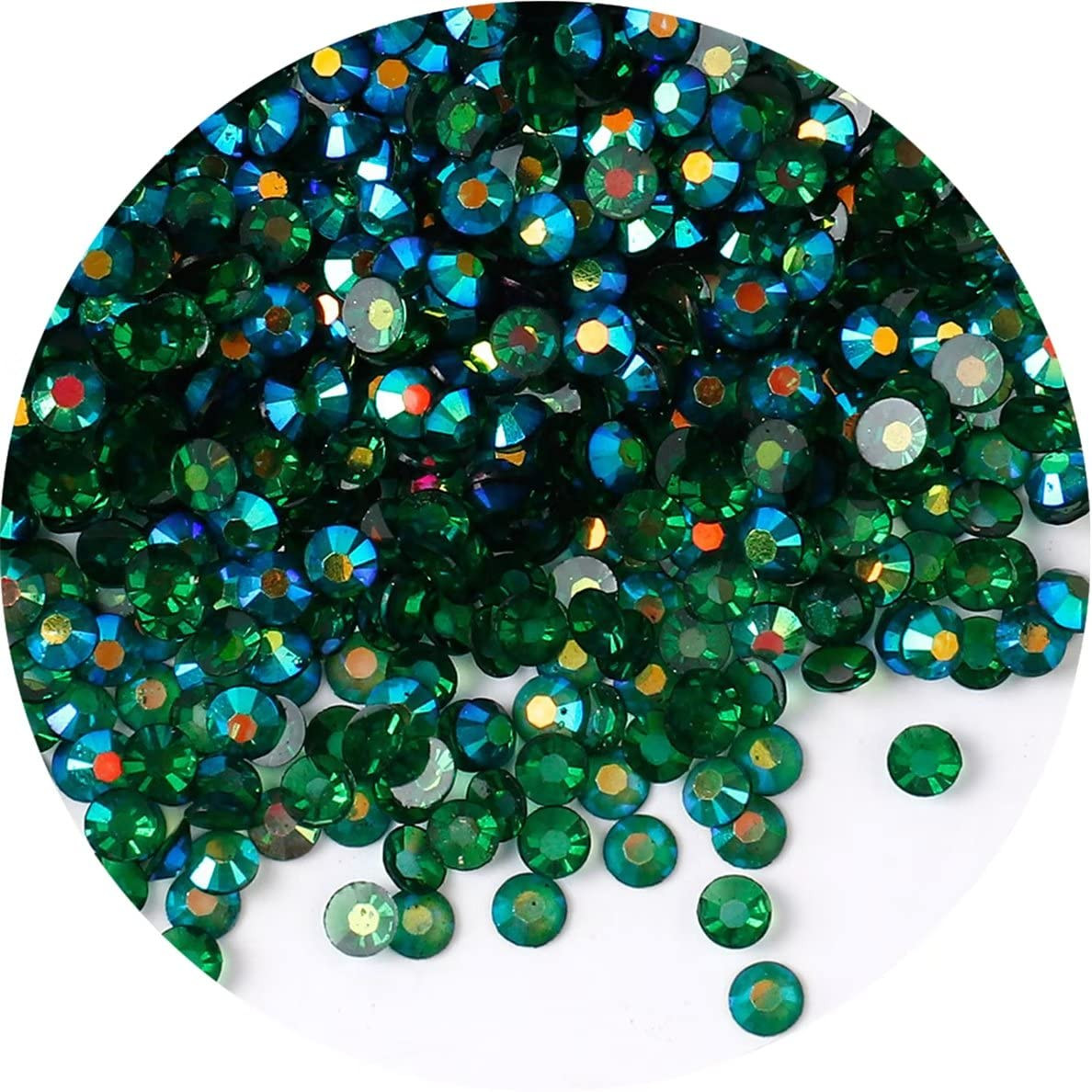 1440 Pcs SS20 5mm AB Flatback Rhinestones for Nails Art Crafts Transparent Glitt
