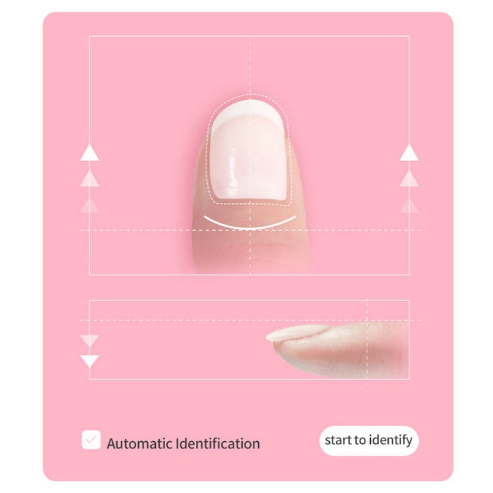 Digital Auto Nail Printer for 3D Art Painting, Portable Fingernail Printer