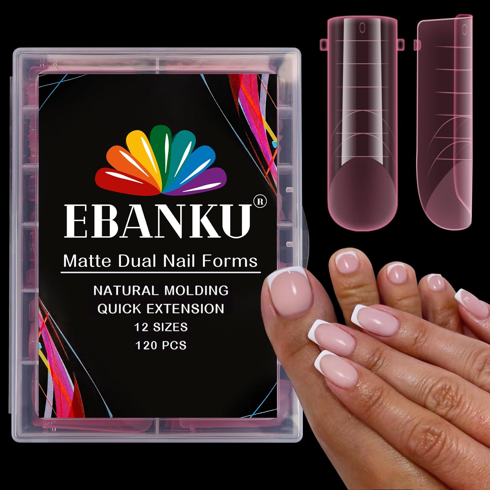 Poly Gel Dual Nail Forms for Finger and Toes