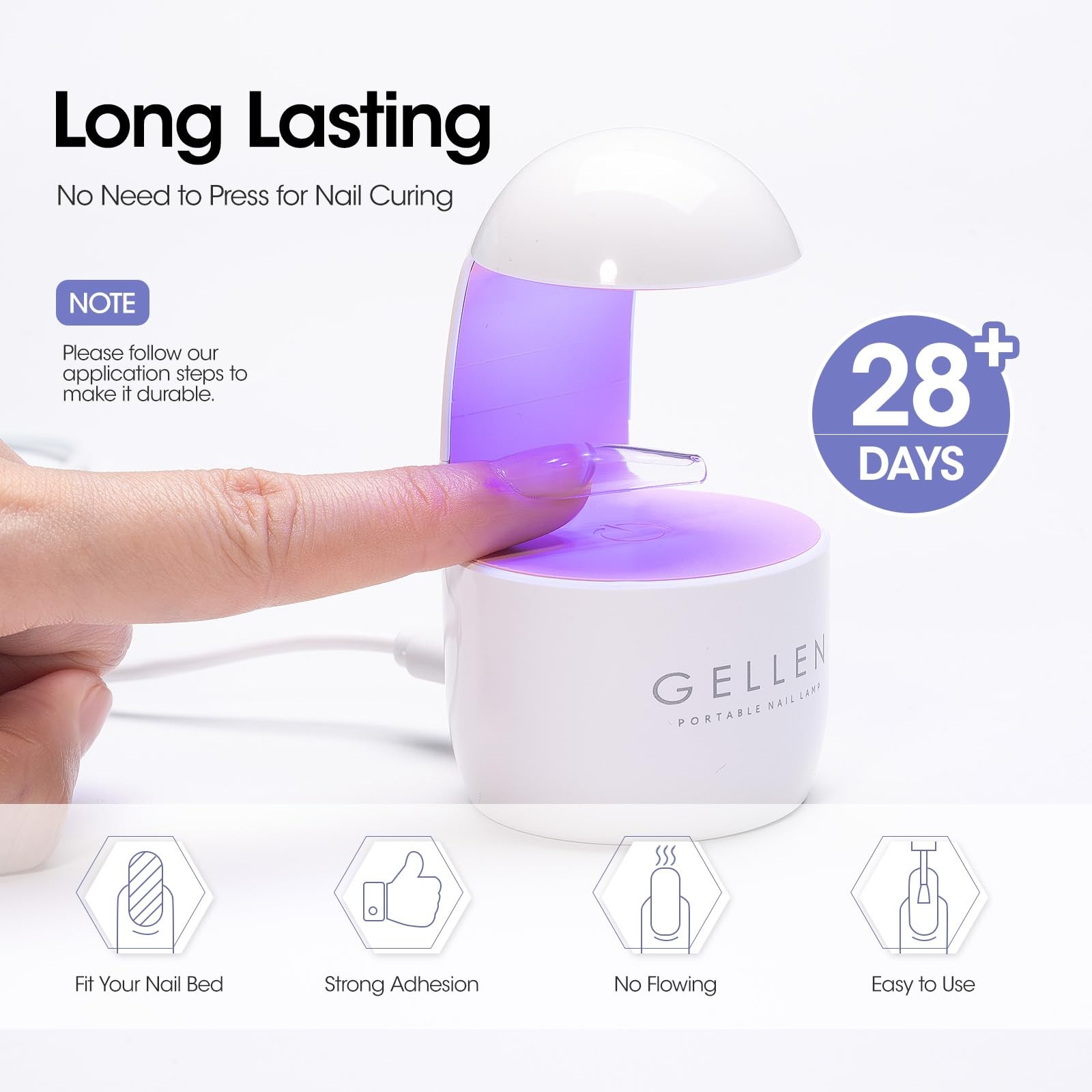 Solid Gel Nail Glue with 60ml Nail Glue Remover Set, 15g Solid Nail Gel for F…