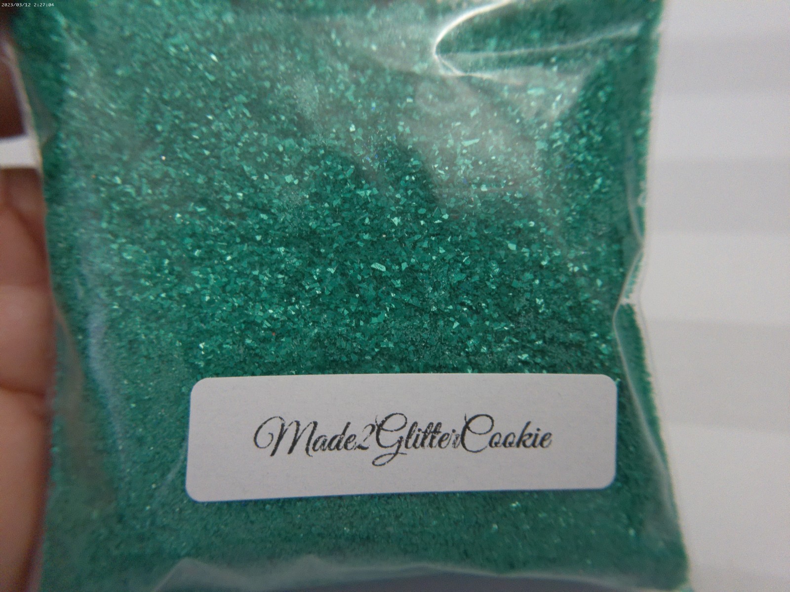 Satin Unicorn Dandruff micro glitter shards nail art tumblers slime