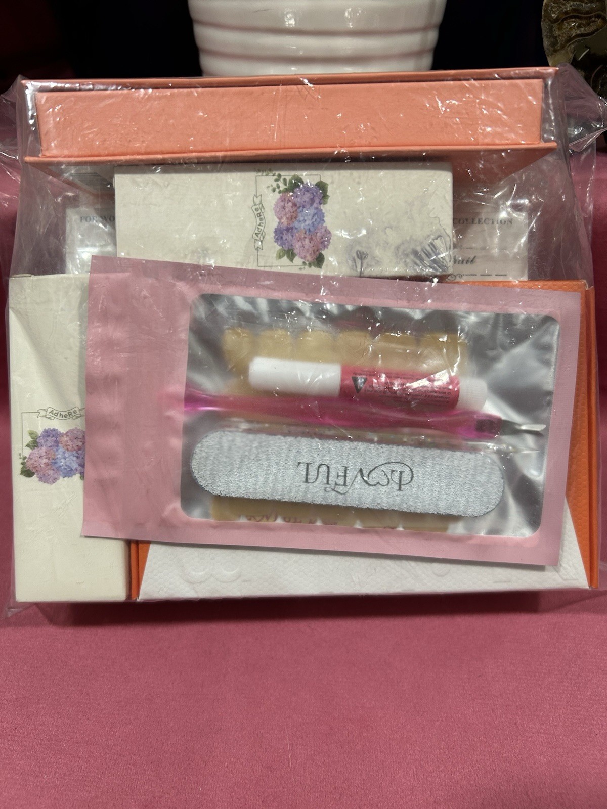 10 Piece Press On Nails for Hands and Feet with Glue Included (see Picture) New