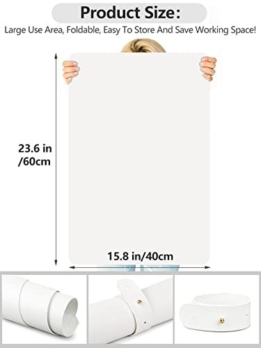 Nail Art Table Mat 23.6×15.8in Arm Rest Pad Acrylic Nails Soft Microfiber PU