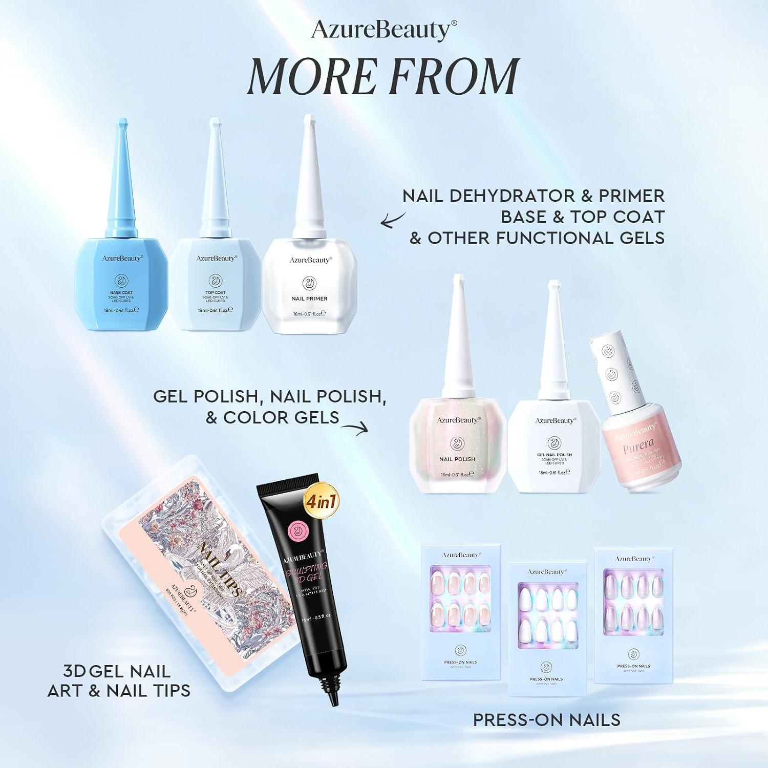 French Tip Stamp, 6Pcs French Tip Tool, Soft Silicone Nail Stamper, 2 in 1 Frenc