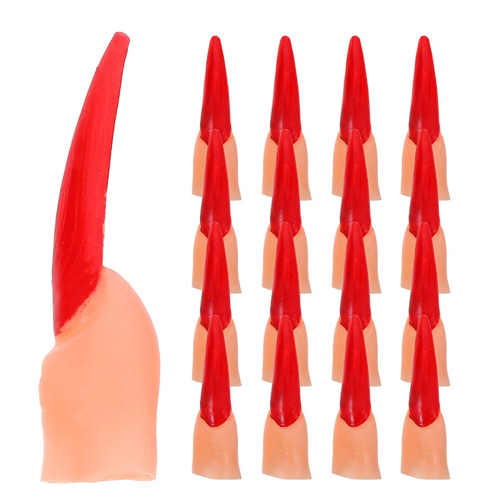 50 Pcs Creative Fake Hand Finger Severed Fingers Prop for Halloween Props