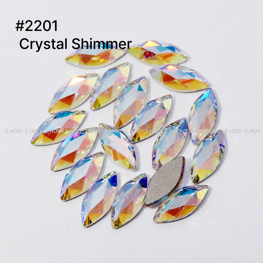 Swarovski 2201 Marquise Flat Back 4×1.8mm(10pcs)