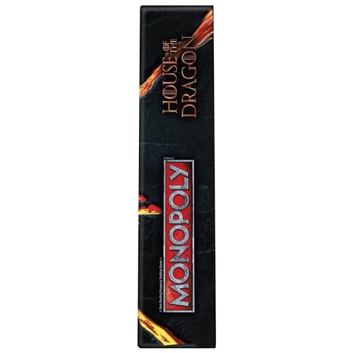 Monopoly House of the Dragon 2.48 inches x 11.496 inches, Not Applicable