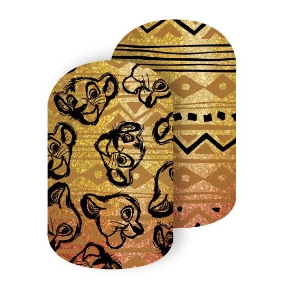 Jamberry Disney Nail Wrap. LION KING. You Choose – Half Sheet