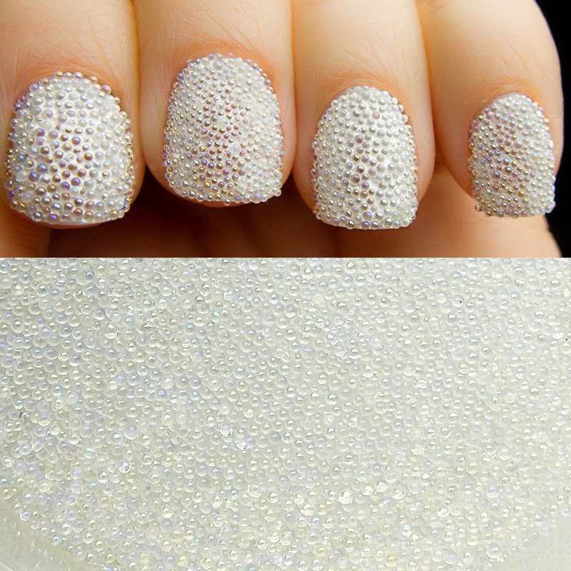 5g 3D AB Colorful Gold/Silver Micro Mini Glass Caviar Beads DIY Nail Art Decorat