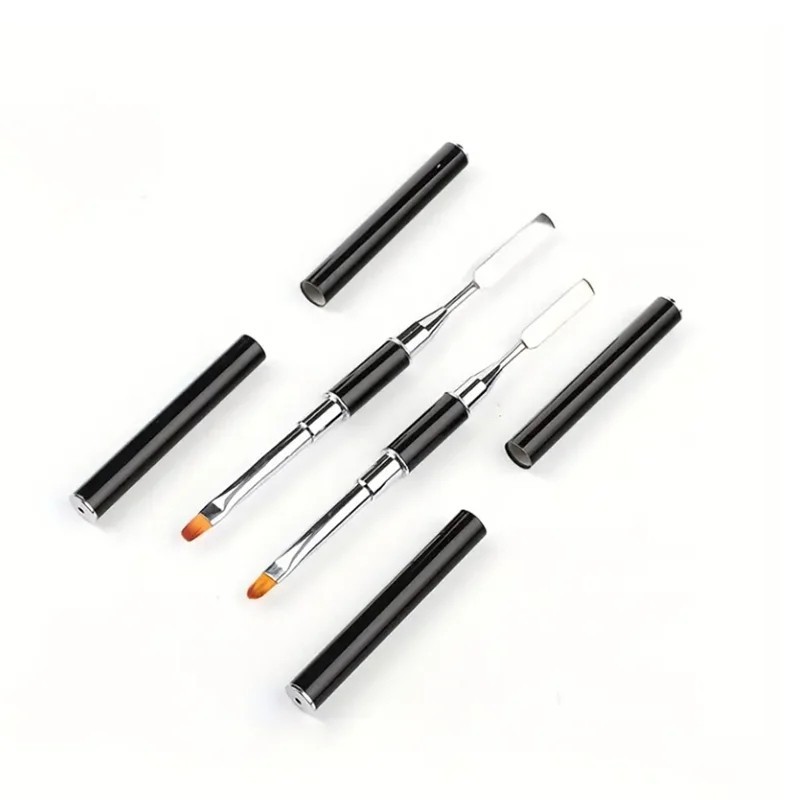 2 in 1 Gel Nail Brush & Picker Spatula Tool for Acrylic Extension Gel