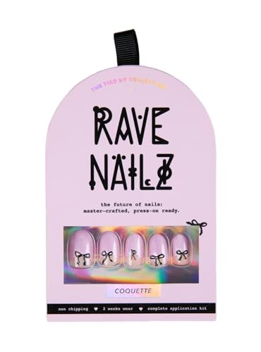 Press On Nails (24 Count) | Pink Cat Eye 3D False Oval Press On Nail Coquette