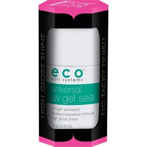 Star Nail Eco Nail Systems Universal UV Gel Seal 0.5oz (14g) or 2.5 oz (75g)