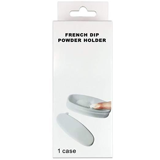 Beauticom French Dip Powder Tray Dipping Holder Container with Removable Lid