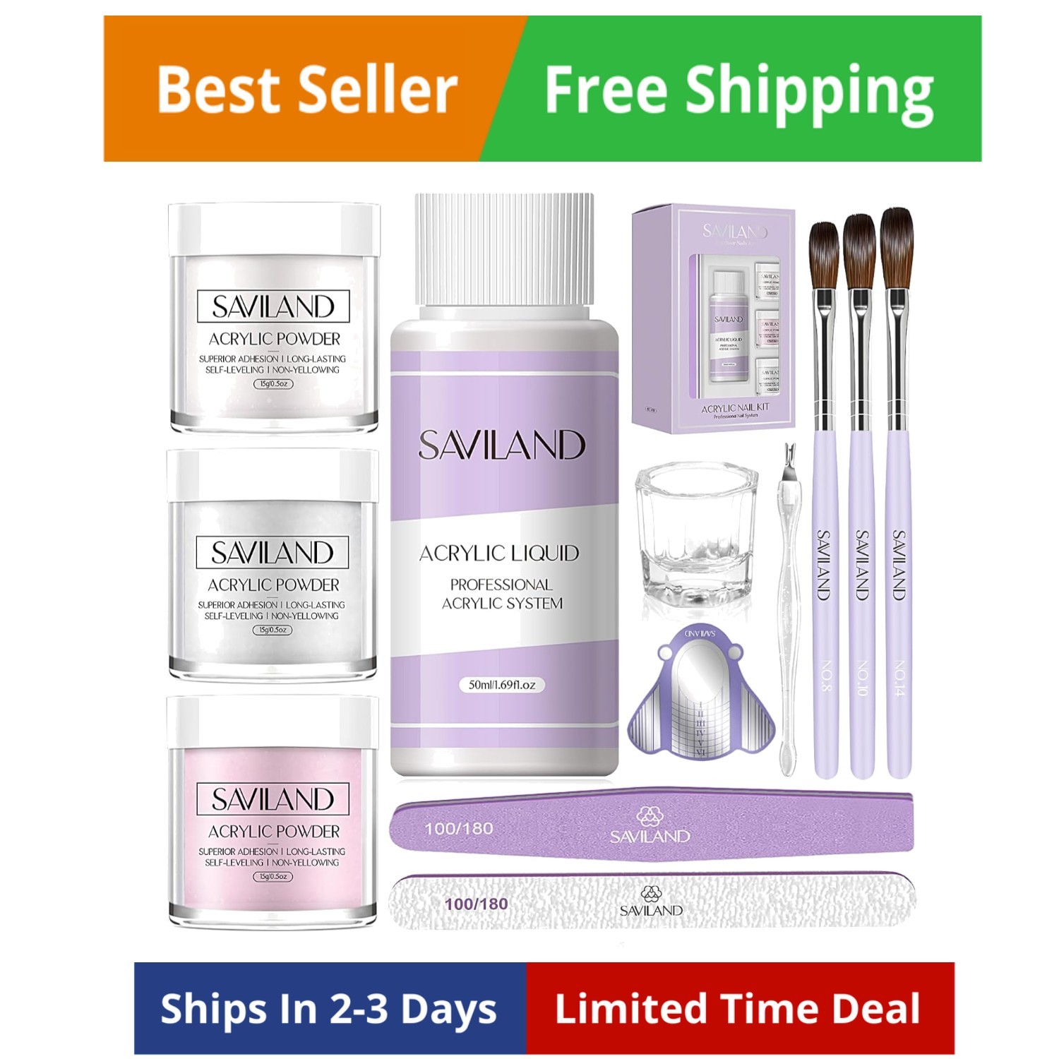 Acrylic Nail Kit Starter Set: Acrylic Nail Kit for Beginners with Everything …