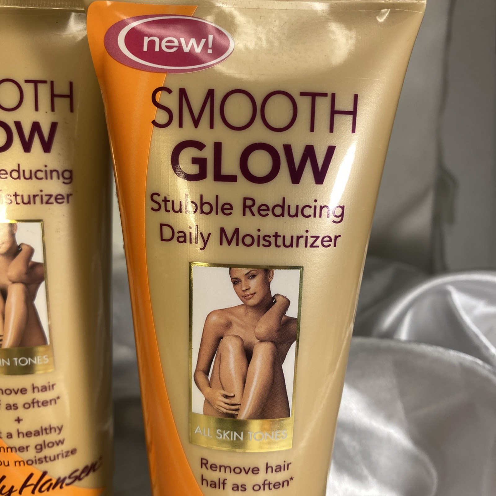 2X Sally Hansen Smooth Glow Stubble Reducing Daily Moisturizer Summer GLOW Rare