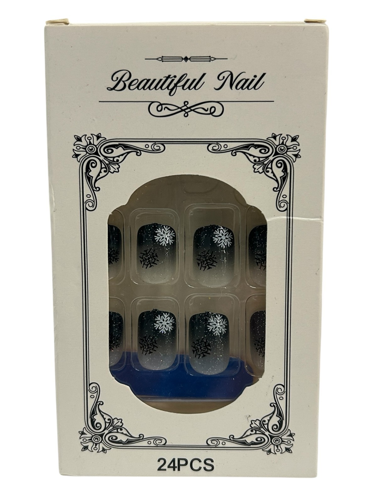 Christmas Press On Nails “YOUR CHOICE” Reindeer, Snowflake, Gingerbread, Lights