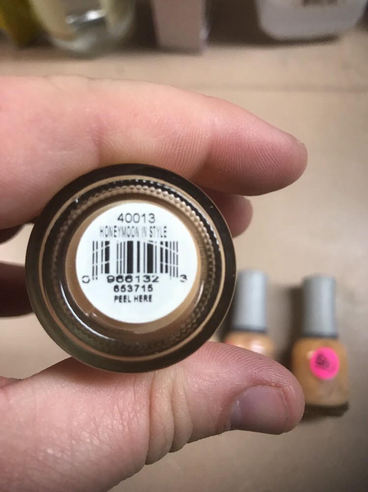 Lot Of 4 ORLY Honeymoon In Style Nail Lacquer Polish Color .6oz/18ml 40013
