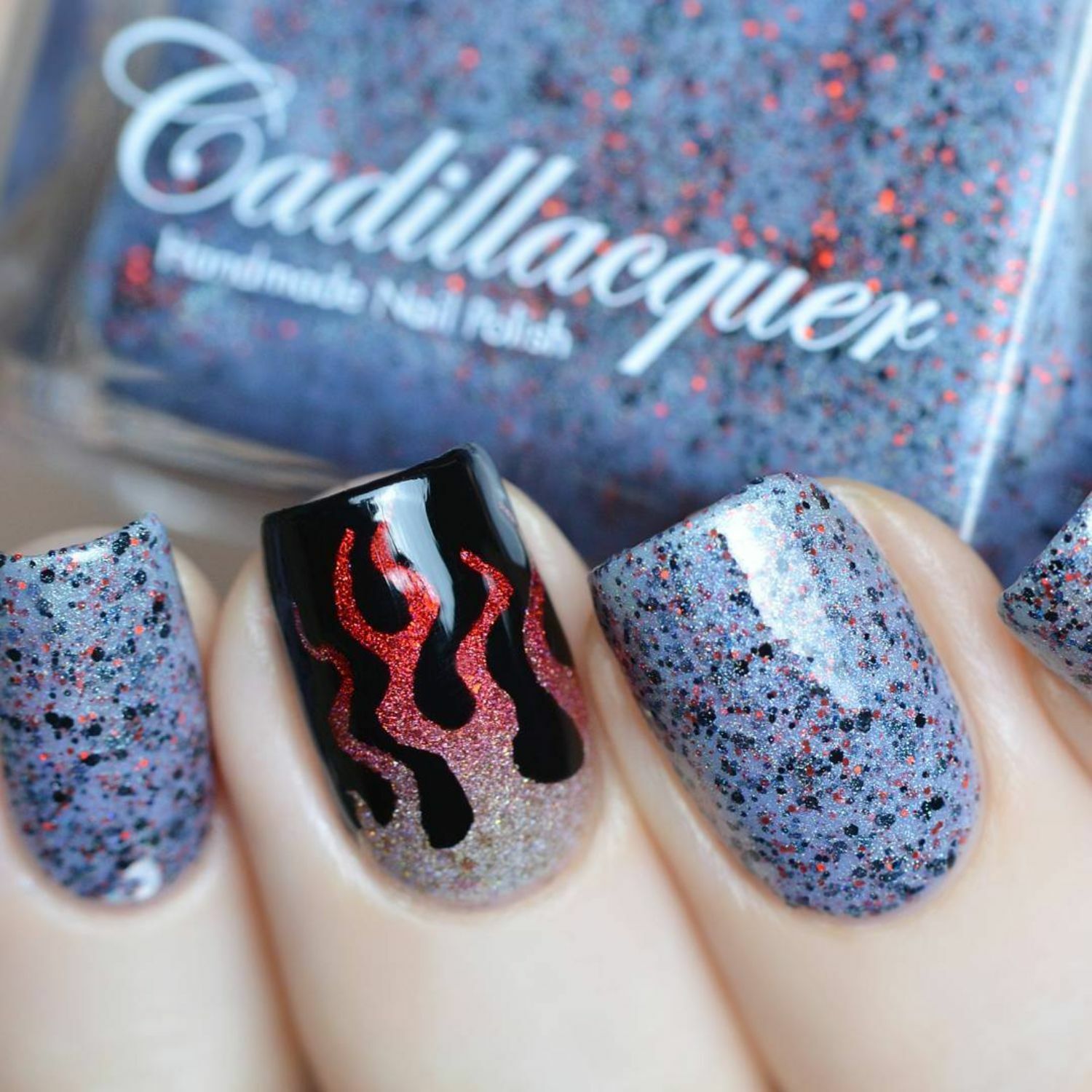 Fire Stencils for Nails, Halloween Nail Stickers, Nail Vinyls
