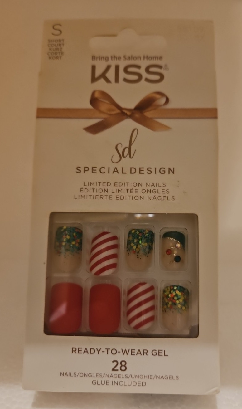 Kiss Sol Holiday Ready-to-Wear Gel Artificial Nails Your Choice