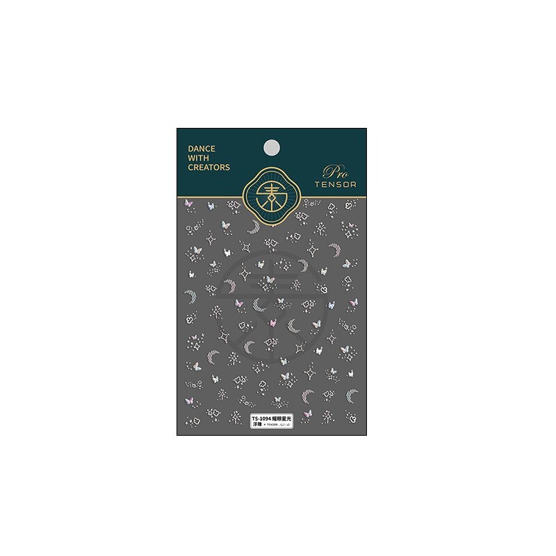 5D Star And Moon Nail Stickers, Self-Adhesive Nail Stickers, Nail Decals(142)
