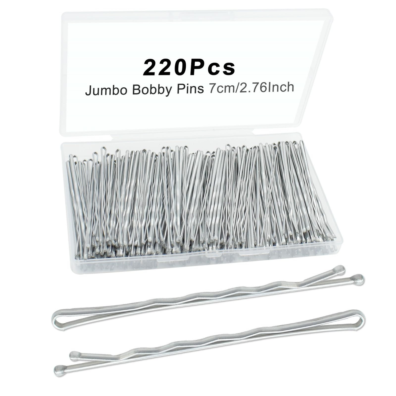 YINGFENG 220PCS 2.76 Inch Silver 1 Count (Pack of 220), Silver（2.76inch）