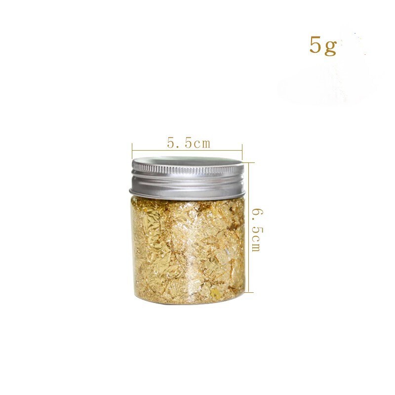 Hoja de Oro 5 g/ foil flakes gold