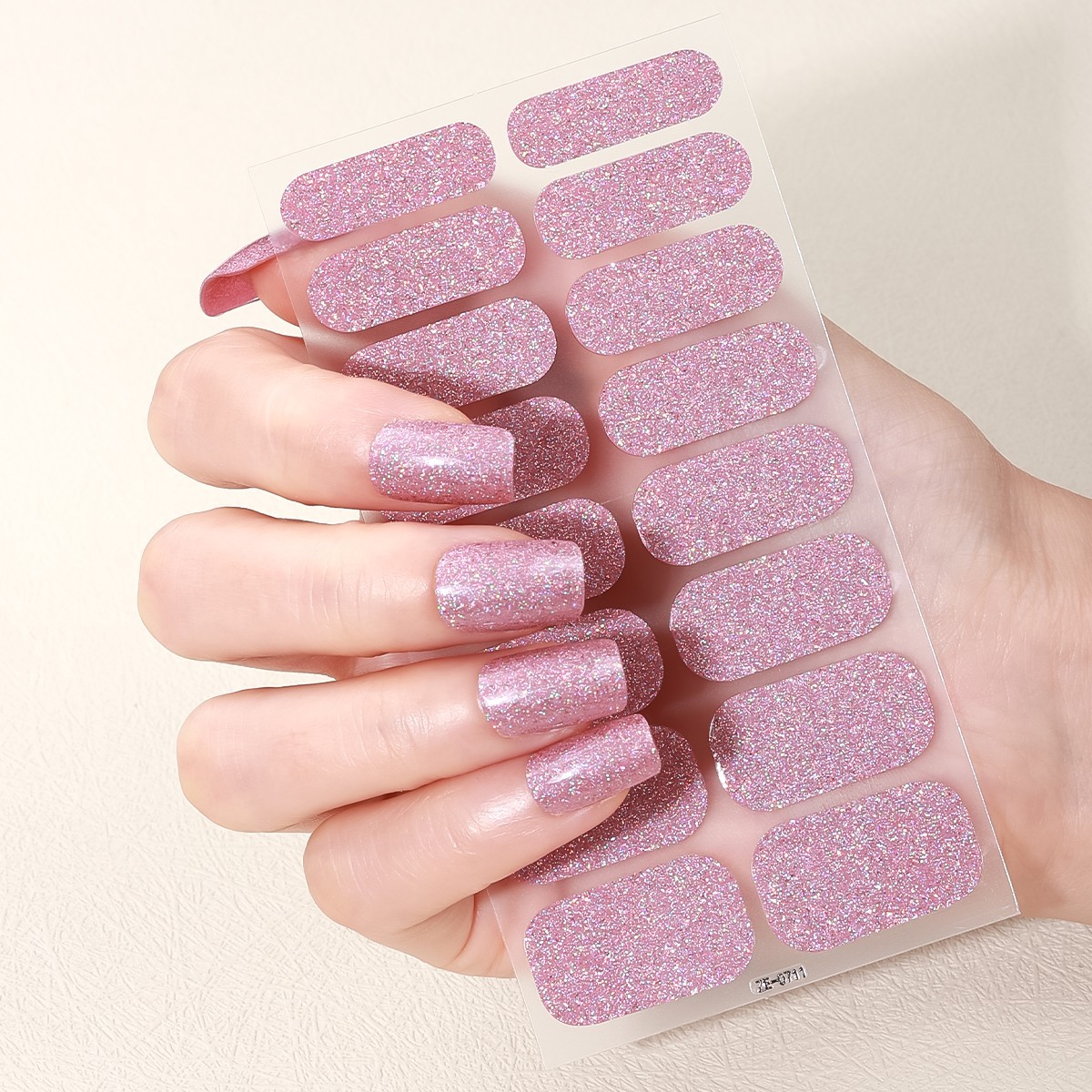 Full Size Nail Wraps Stickers Polish Look Art Self Stick Strips USA
