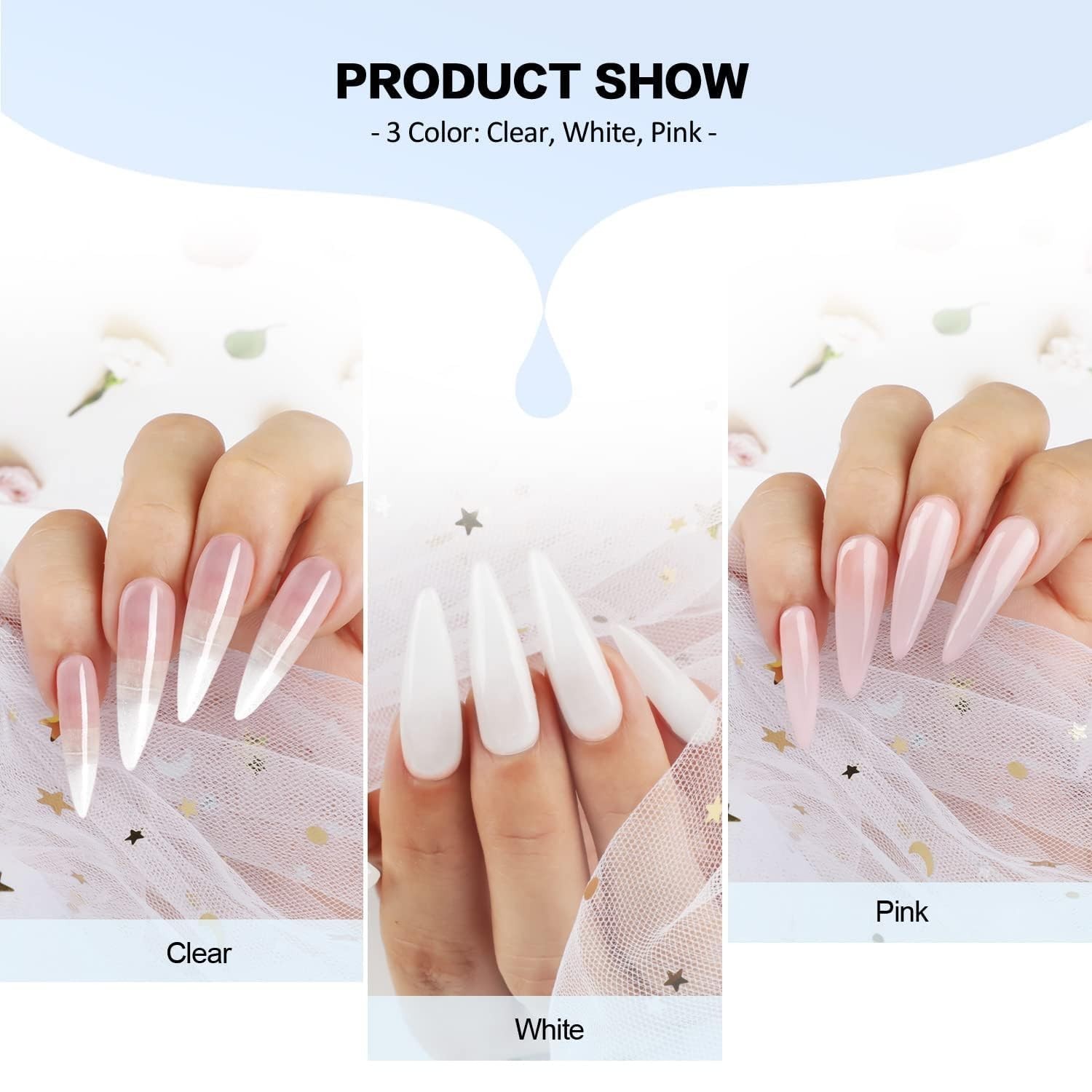 Polvo Acrilico Kit De Para De Uñas Ideal Regalo Para Mujer