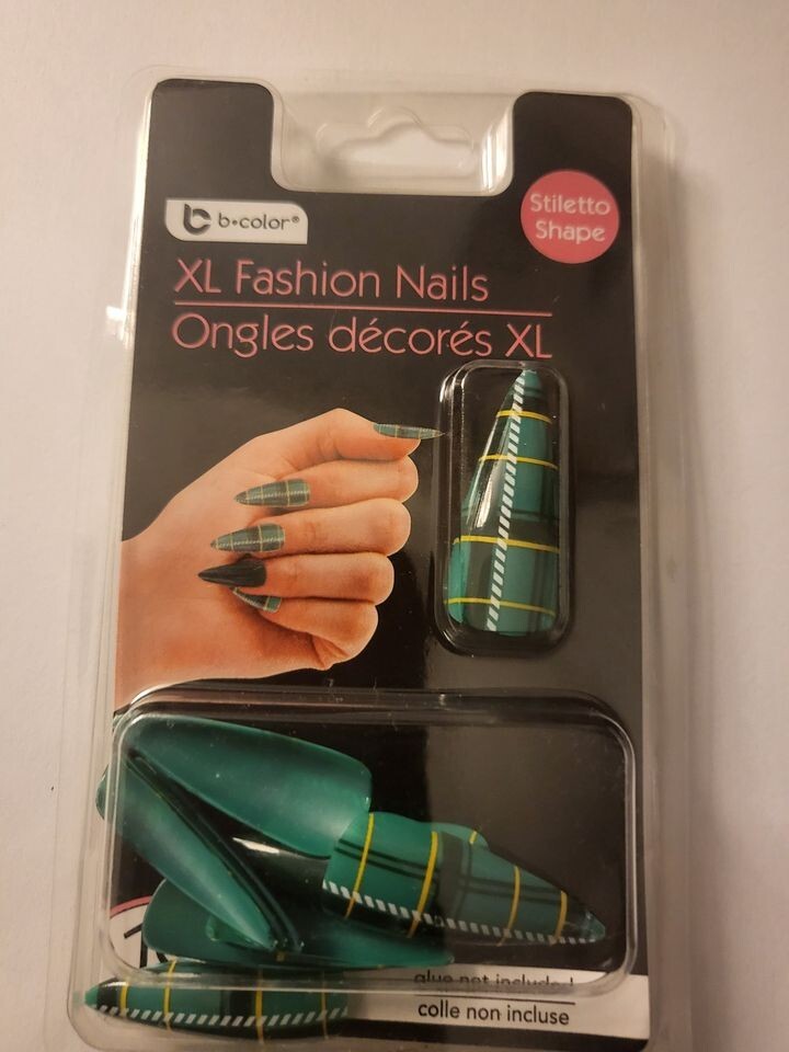 False Fingernails-Stiletto Shape-XL and Regular Length-Many Styles-Your Choice