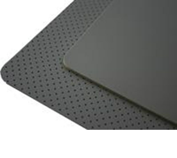 1 x 3mm PERFORATED Grey Poron Sheet|Comfort|Support|Absorption|Flexi|XS|S|M|L|XL