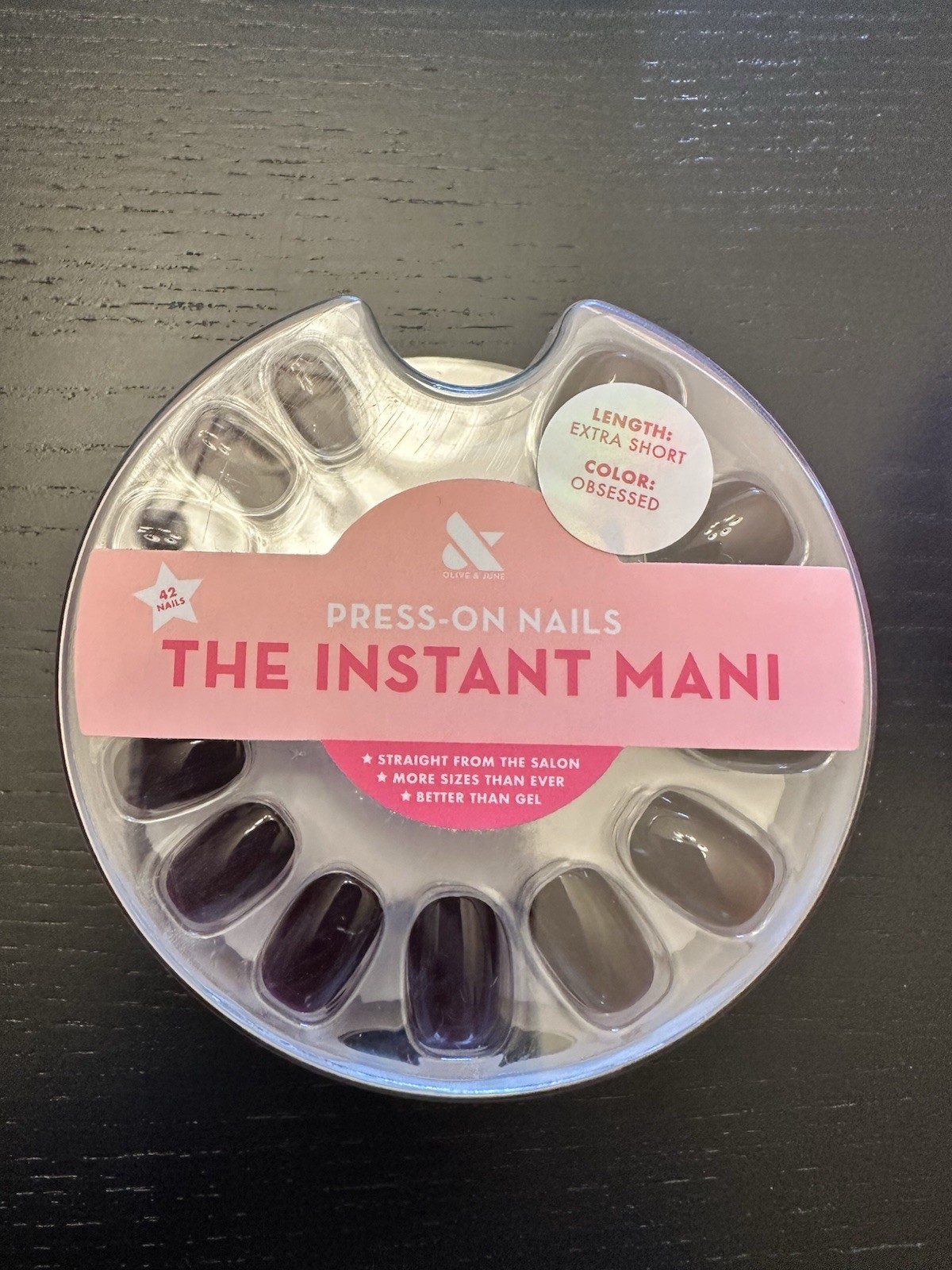 Olive and June Short/Medium Press-On Nails Bundle – Lot of 3