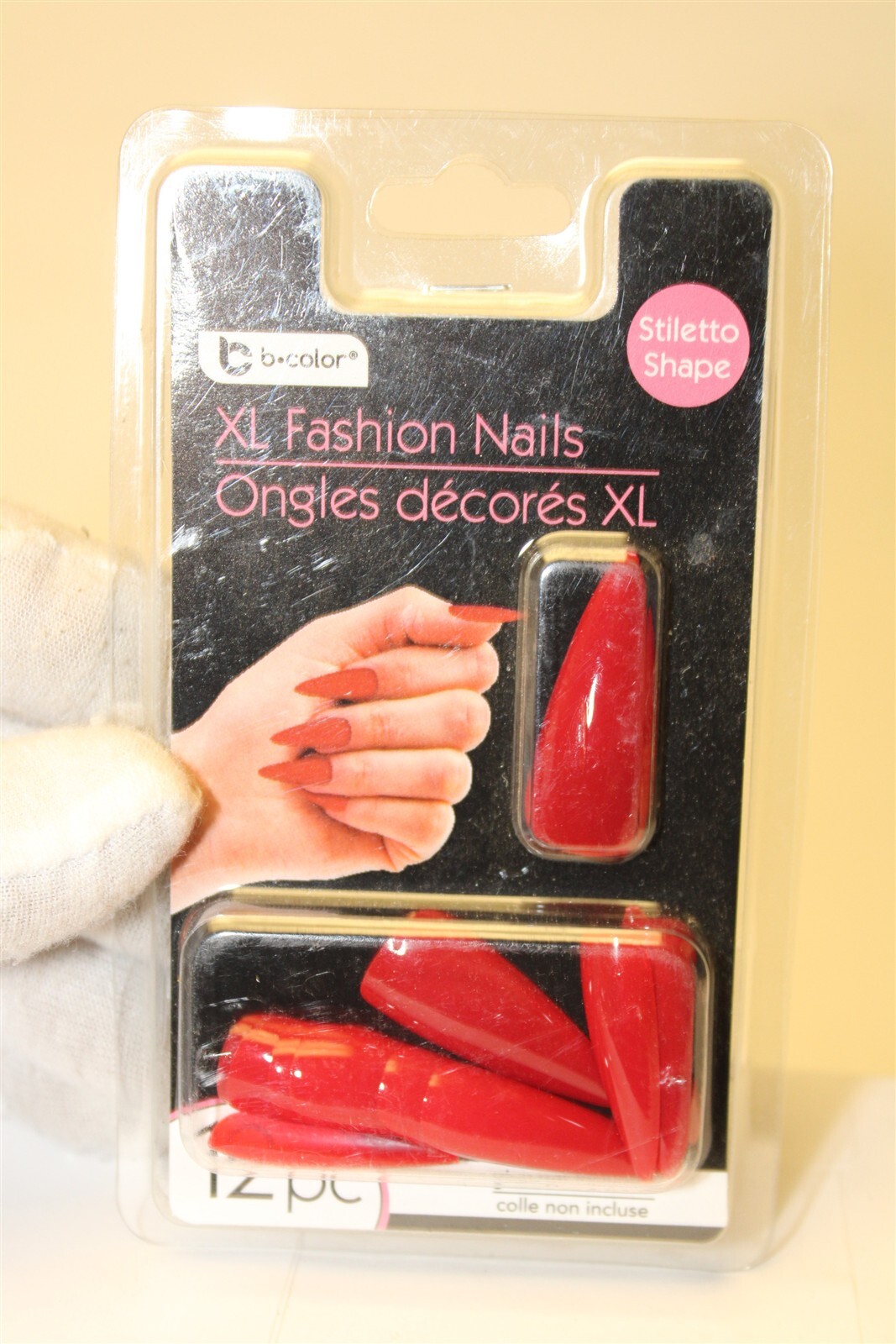 L.A. Colors / b-color NEW Assorted Colors Nail Tips Lot X 17 Includes Tattoos