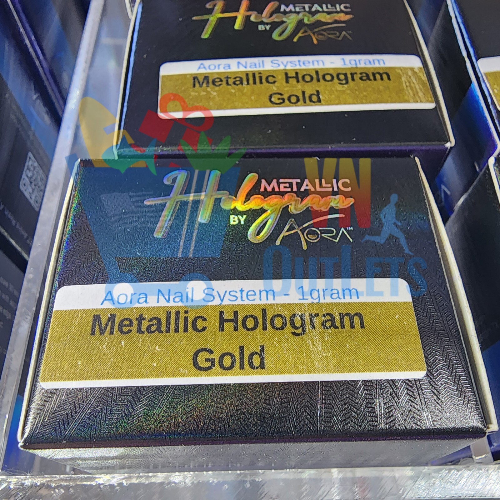 Aora Metallic Hologram Gold 1 gram