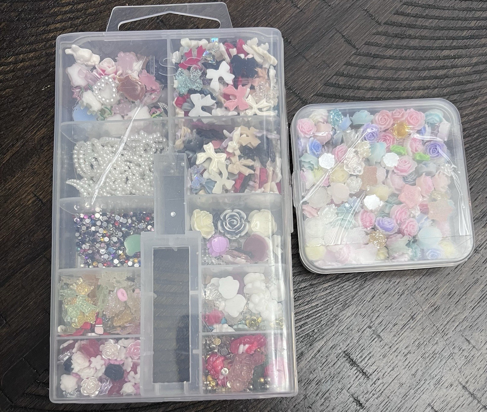 NAIL ART SUPPLIES Lot Of Embellishments