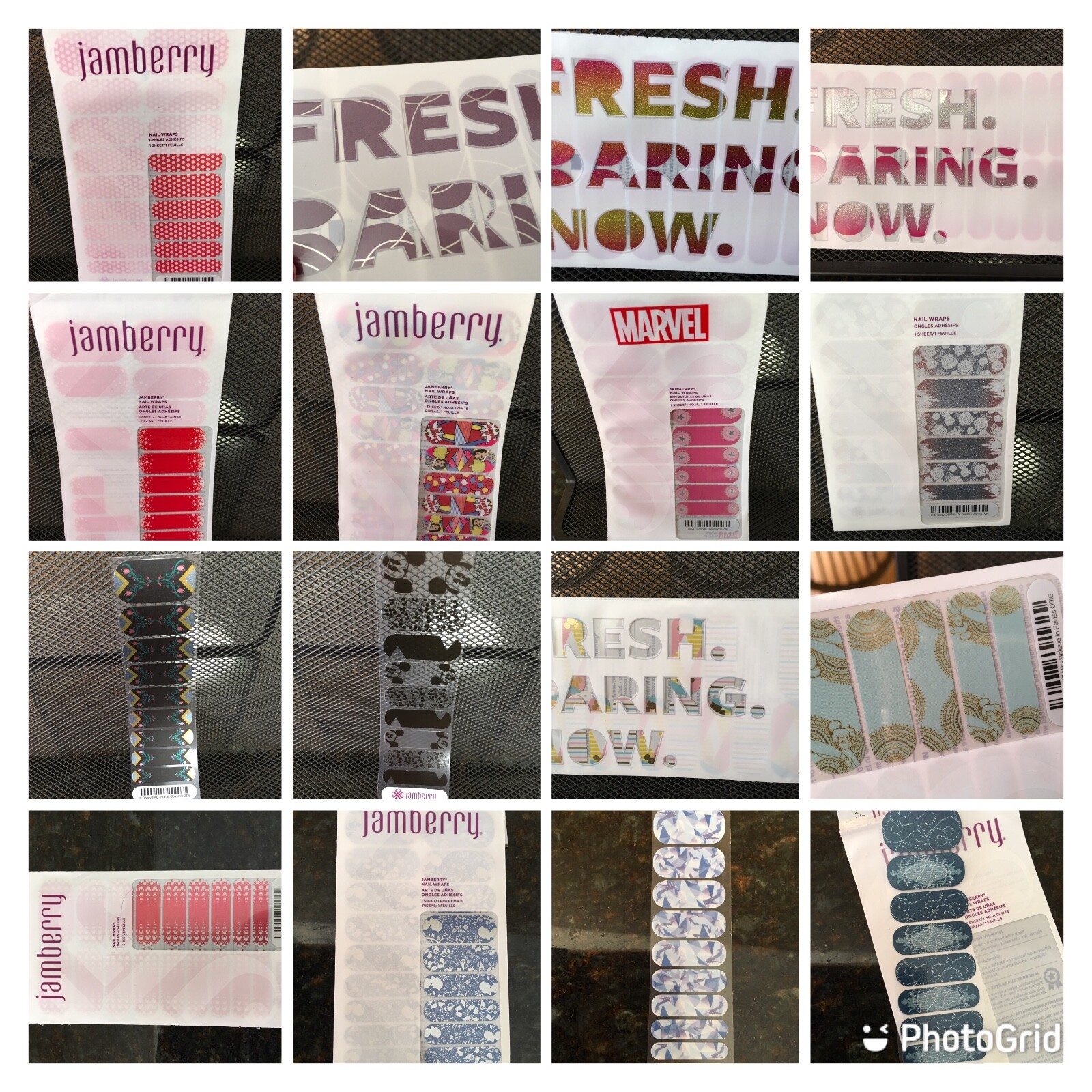 Jamberry Nail Wraps-Assorted designs available – RETIRED, DISNEY, MARVEL & Misc
