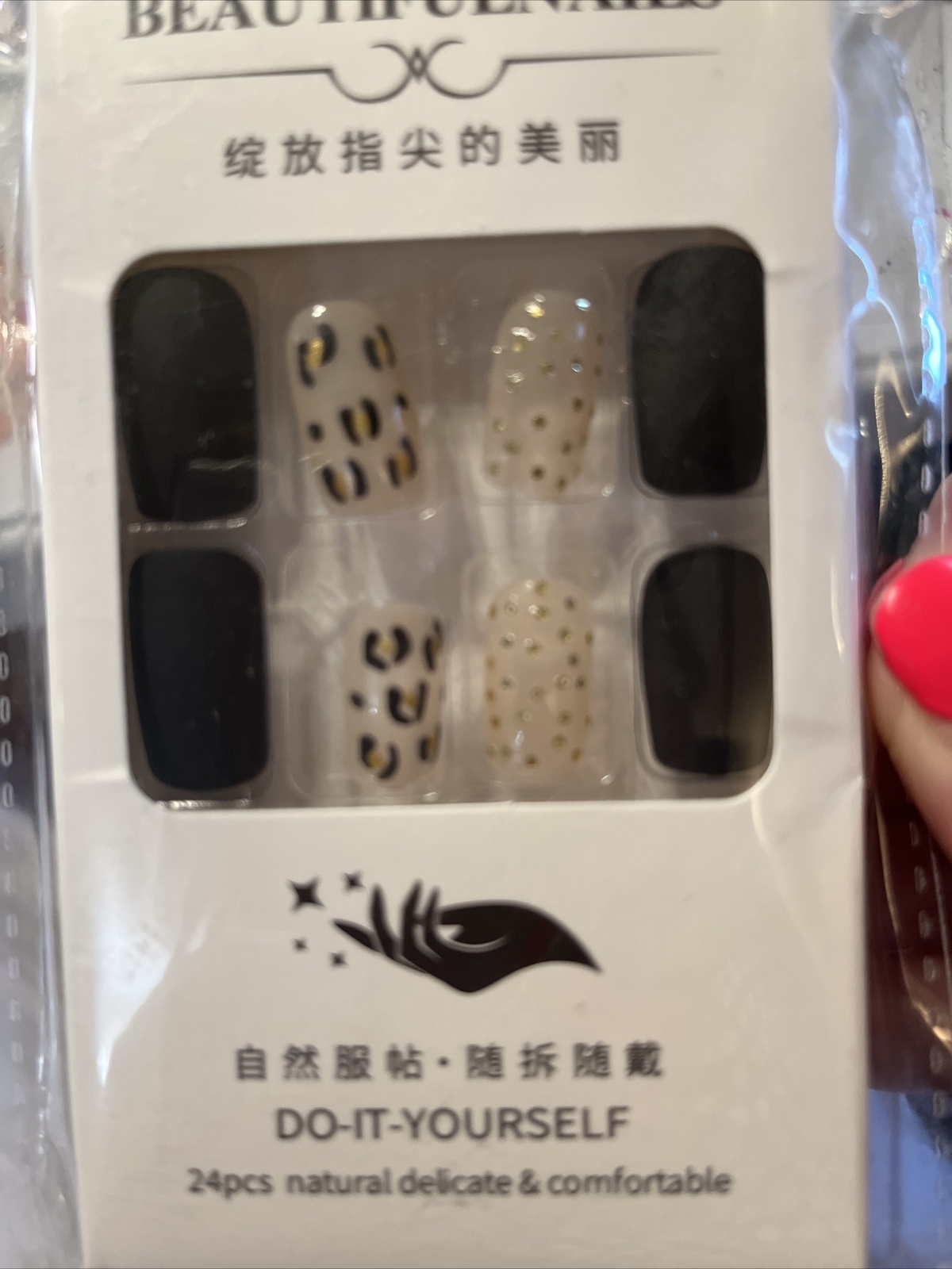 Nails Designer Fake 24 pcs Set