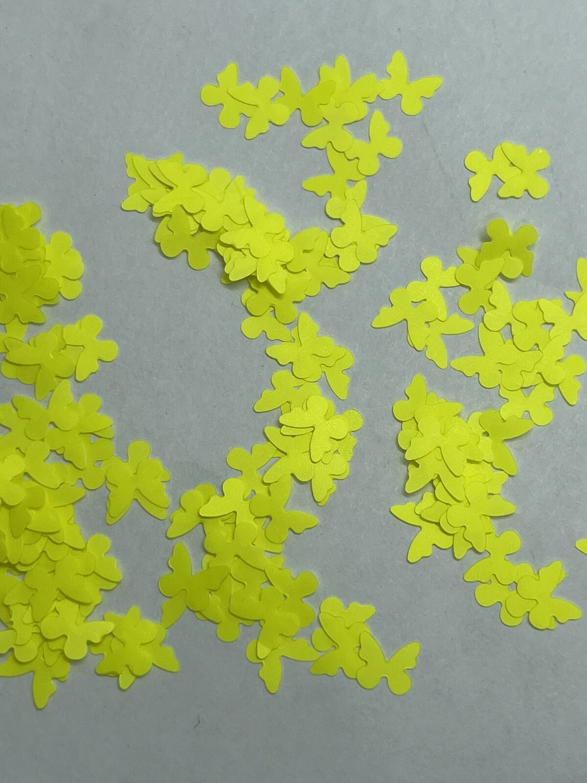 Butterfly 1 Neon Yellow Nail Glitter | 1 TSP | Gel Nail Art & Acrylic