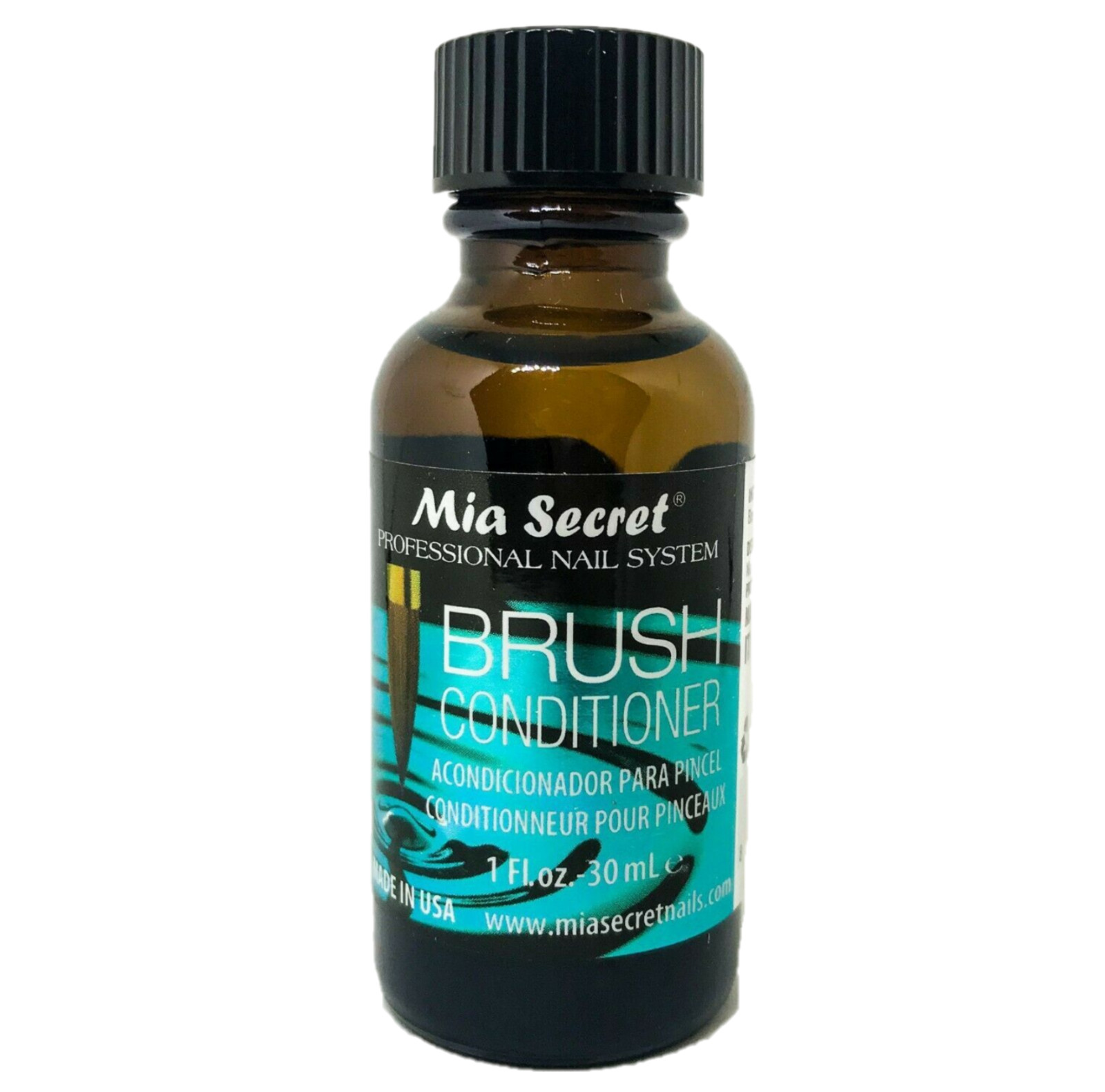Mia Secret Professional Nail System Brush CONDITIONER 1 fl oz / 30 ml