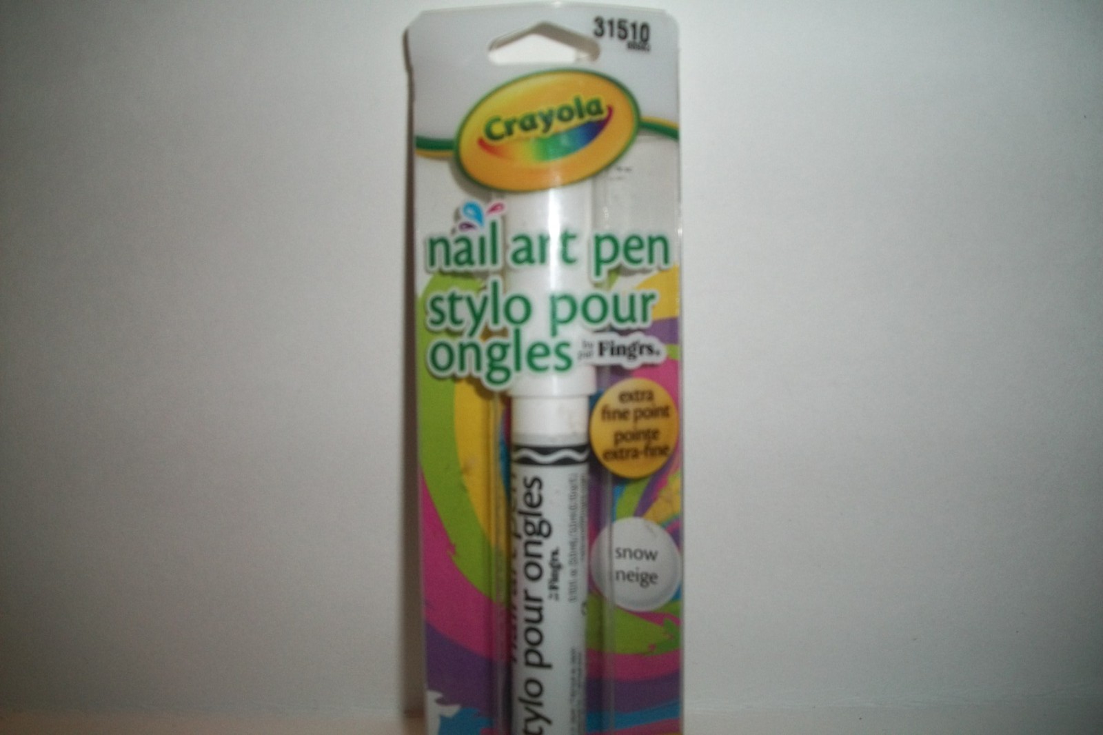 Crayola Nail Art Pen by Fing’rs ~ Snow