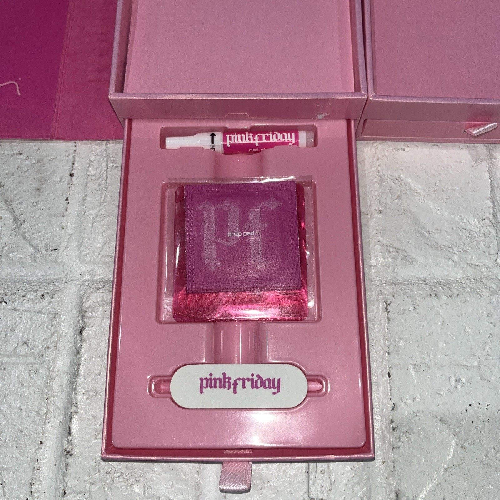 Pink Friday Luxurious Press On Nails Kawaii in Square Length XXL Medium IceCream