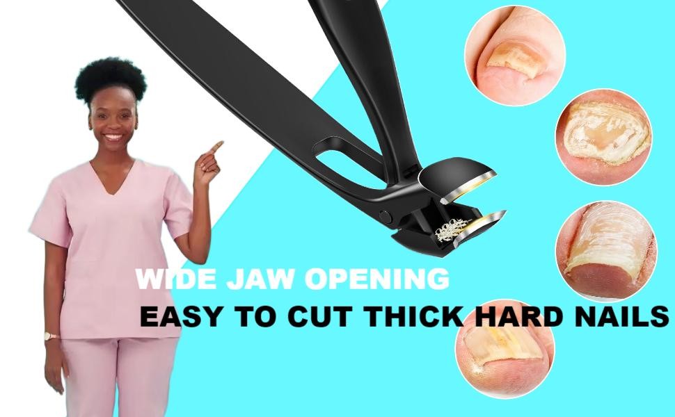 2” Mini Finger Nail Clipper Manicure Trimmer Curved Edge, File & Key Chain