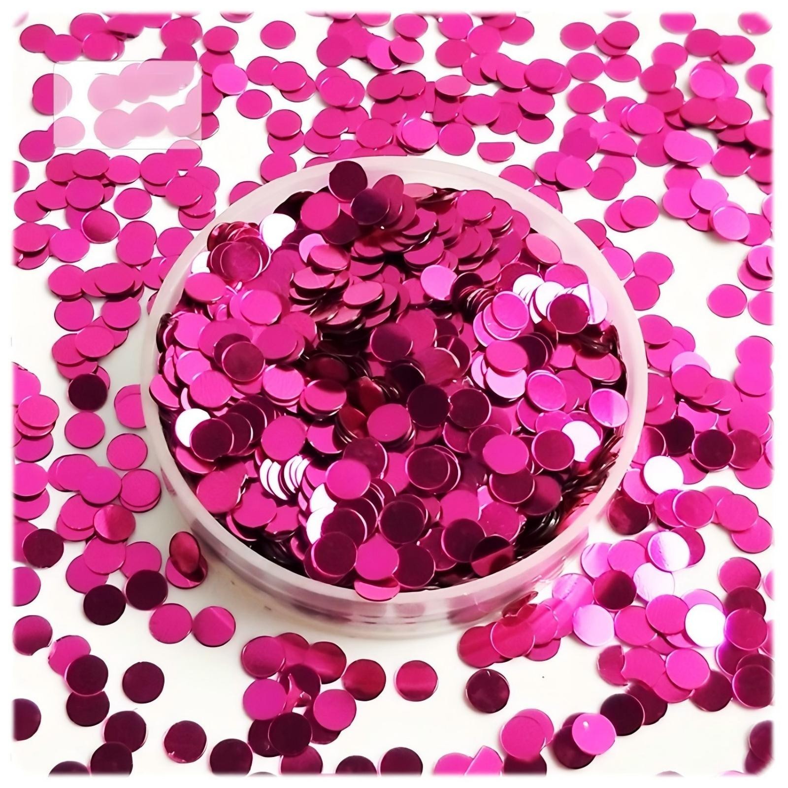 30/60gram Metallic Color Sequins Loose Flakes Round Dots 3-6mm Nail Art Tips