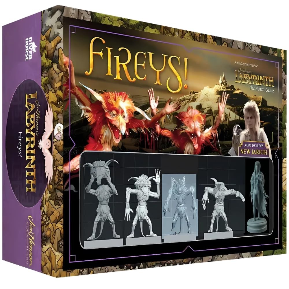 Jim Henson’s Labyrinth the Board Game: Fireys! Expansion Medium, Multicolor