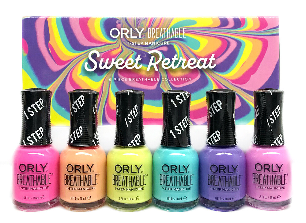 Orly BREATHABLE Treatment + Color Nail Lacquer SWEET RETREAT Spring/Summer 2022