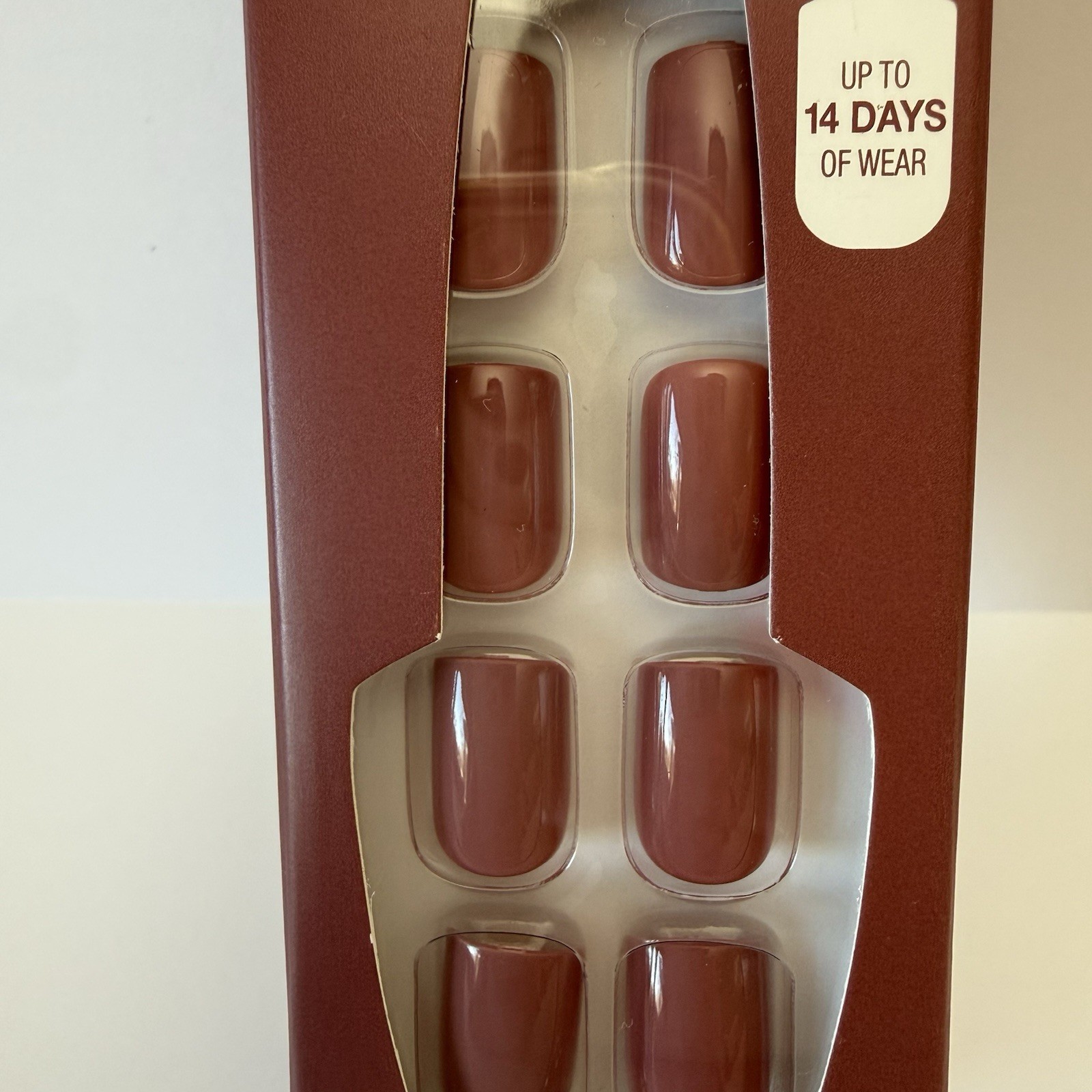 OPI On Point Press-On Nail Kit Tickle My France-y Burgundy Mauve Reusable Vegan