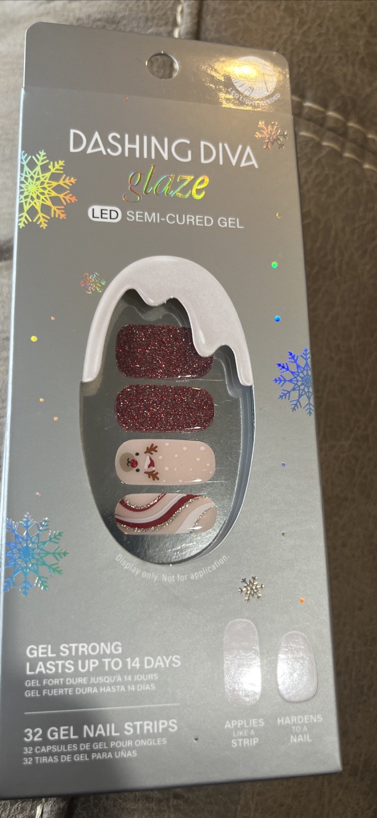 Dashing Diva Gloss Ultra Shine Gel Christmas Jolly And Bright