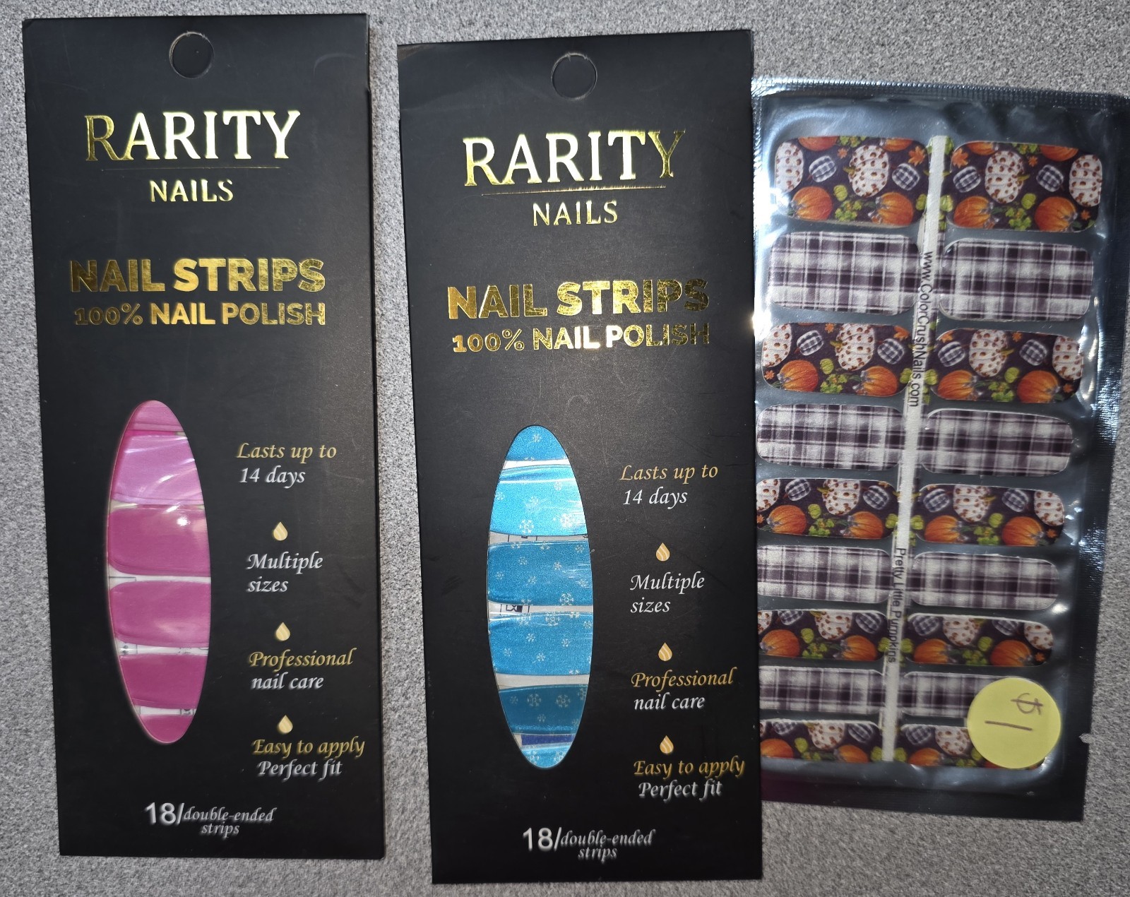 117 Sets – Color Street Nail Polish Strips Multicolor Easy Peel Nail Art