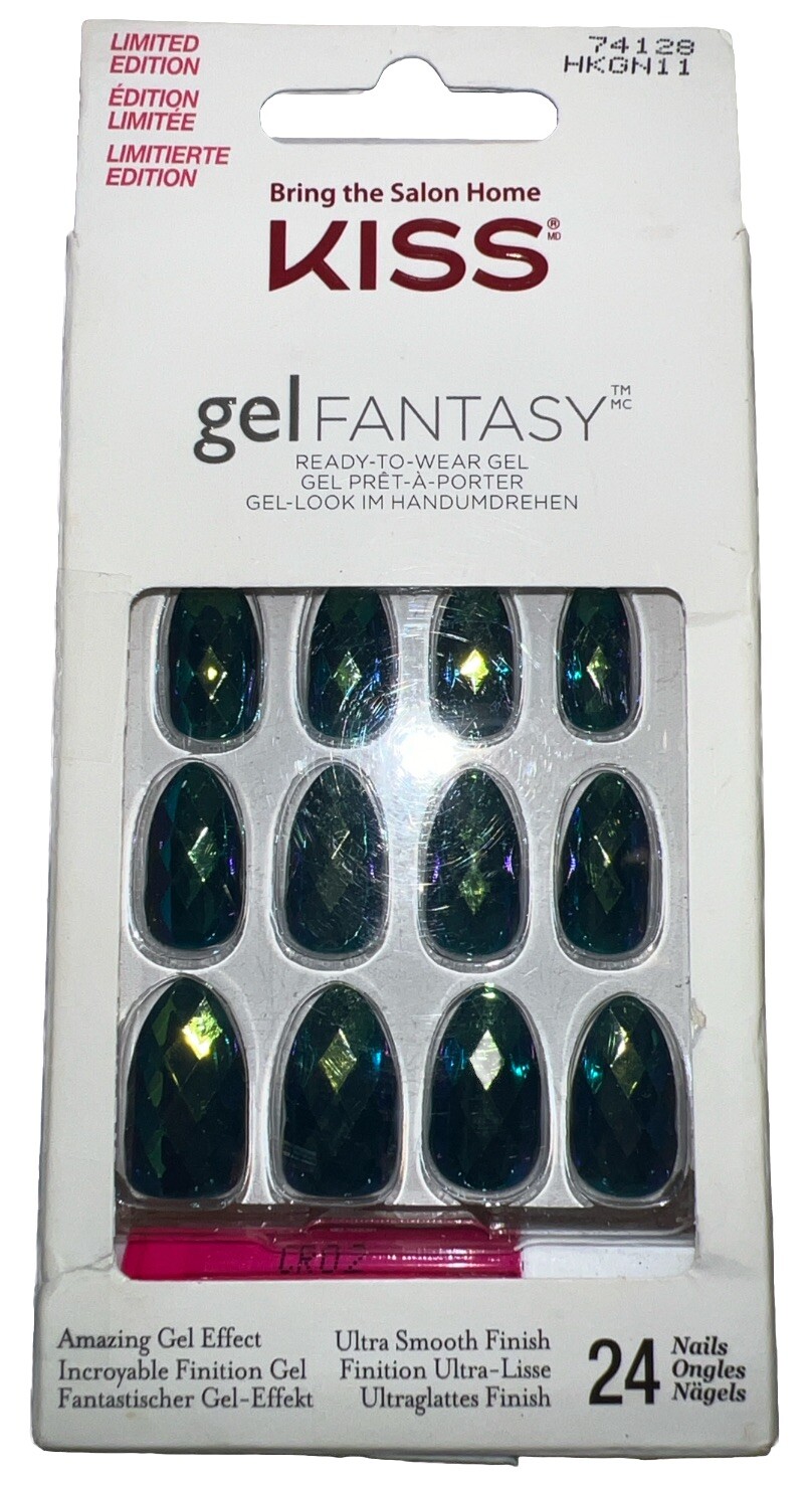 KISS Gel Fantasy Nails LIMITED EDITION #74128 (New/Discontinued) See All Photos